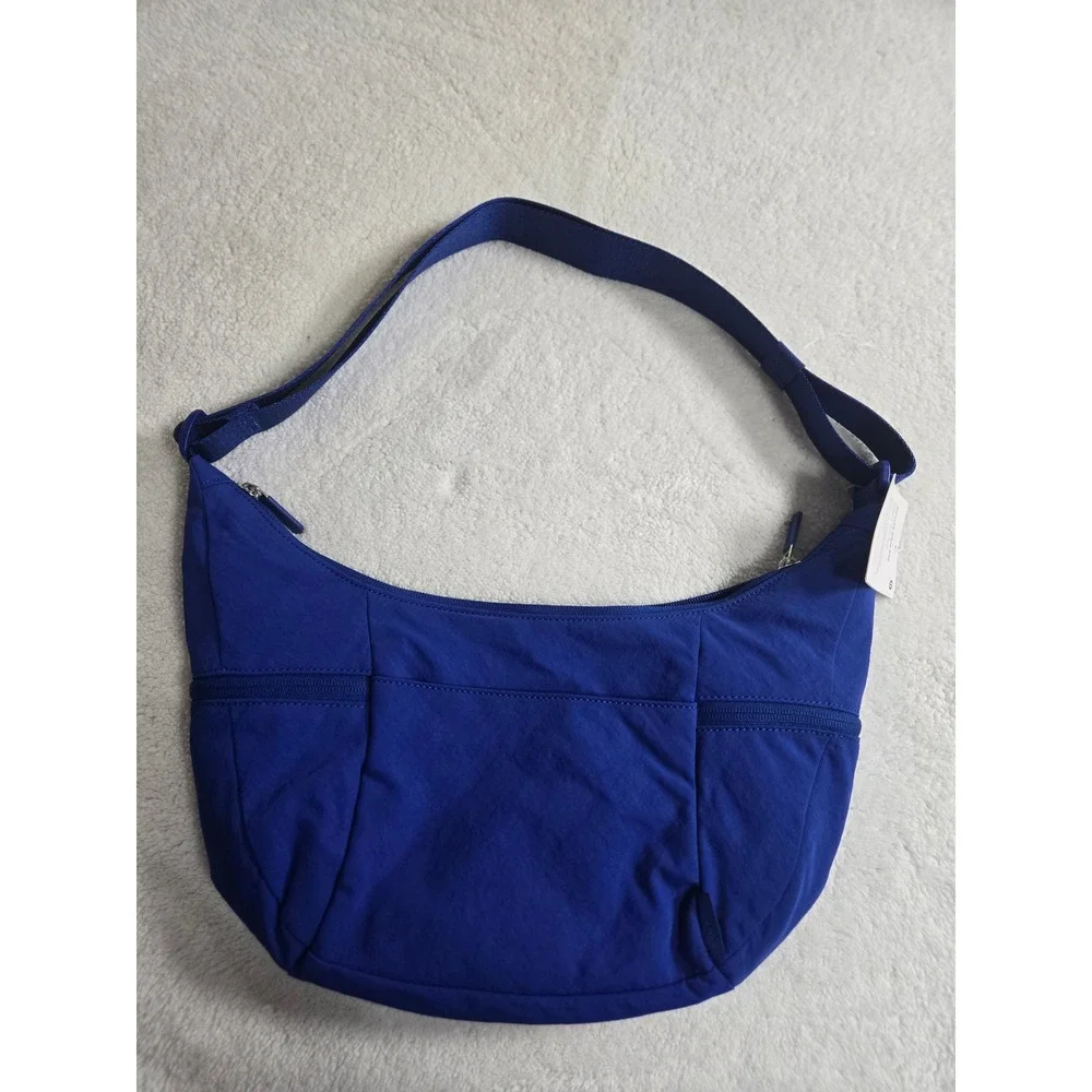 Lululemon Slouchy Sling Bag Psychic Blue RVSD Nylon Crossbody LU9CACS NWT - Picture 4 of 11